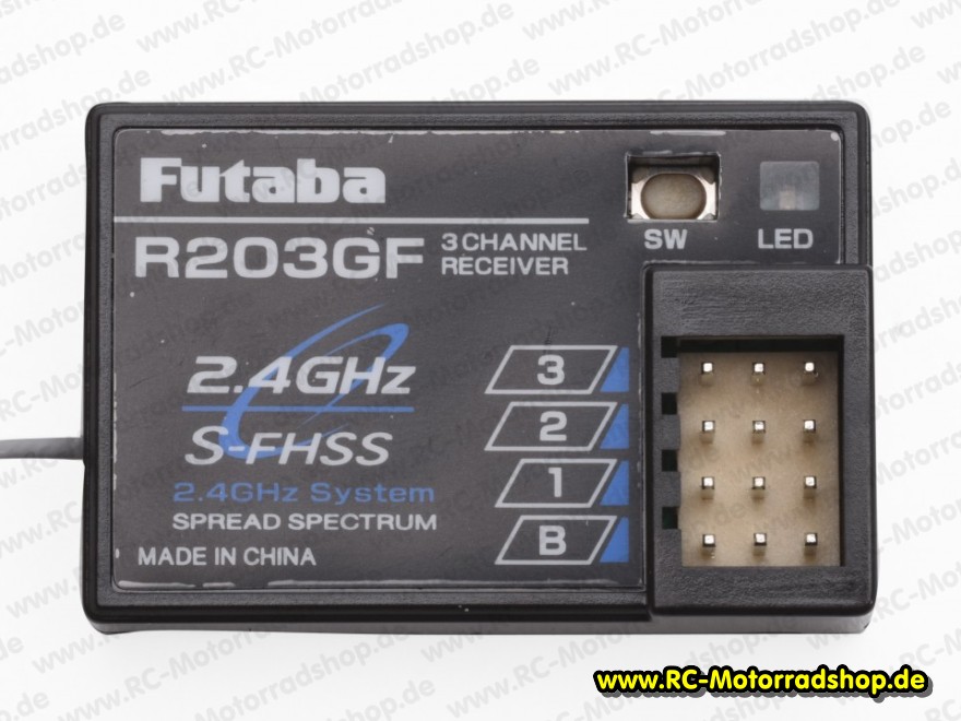 T3PV: Fernsteuerung Futaba T3PV 2.4GHz + R203GF (ohne Telemetrie) T3PV